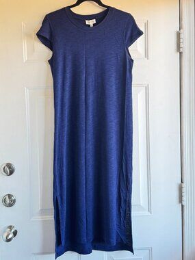 NWT Jessica Simpson Casual Navy Midi Dress